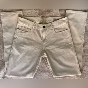 EUC 🌅 Faherty Brand Men’s Stretch Organic Cotton Jeans Size 33×32.5 Stone Khaki